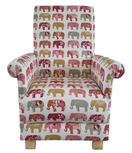 Clarke elephants fabric - clarke,