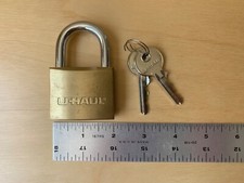 U-Haul 2" Brass Home Lock