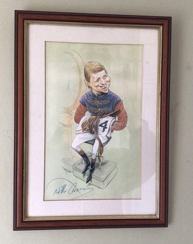 Framed autographed willie - autographed,