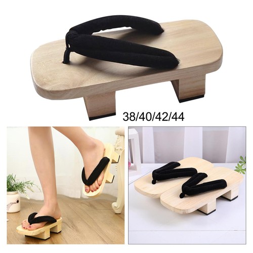 Japanese wooden clogs trendy - japanese,
