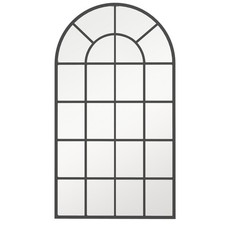 HOMCOM Modern Arch Window Wall