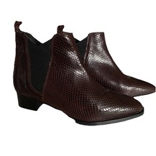 Ravel Burgundy Snake Print