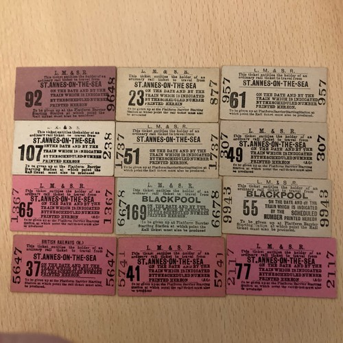 Railway tickets - 12.,