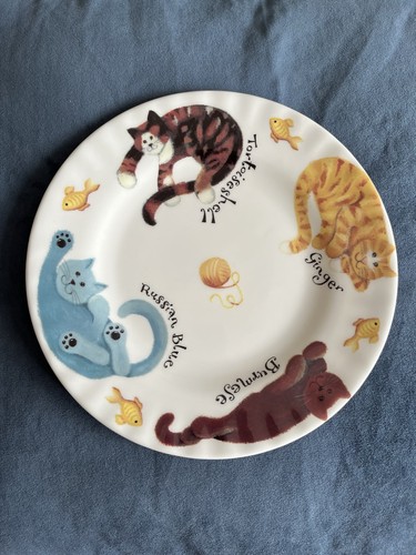 Cat plate whiskers by - cat,