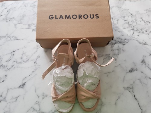 Glamorous beige micro wedge - glamorous,