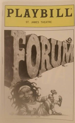 Forum playbill from - playbill,