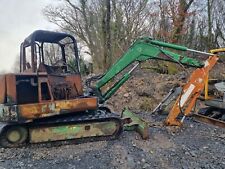 Bobcat X341 Mini Digger Excavator Dismantling For Parts! Dipper Ram 