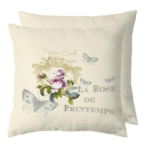 Shabby chic cushion french - cushion,