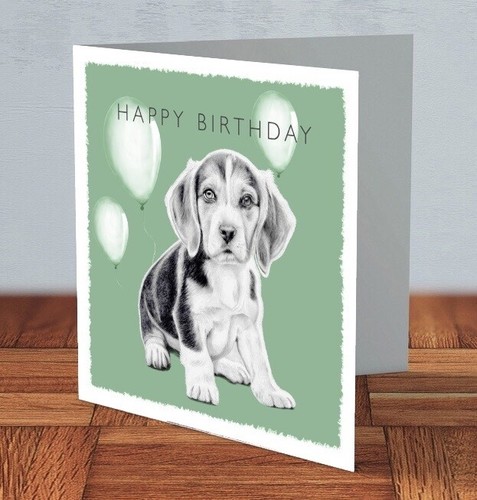Beagle puppy dog - , birthday