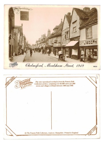Vintage postcard moulsham - vintage,