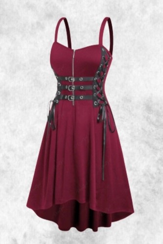 New red gothic half - new,