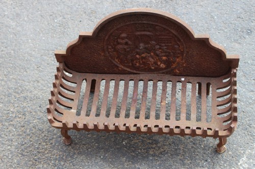 Decorative fire grate - decorative, 22"