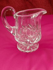 Waterford Crystal LISMORE Jug for Whiskey Water. Footed. Creamer Milk. Cut Glass