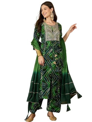 Women pure viscose bandhani - women's,