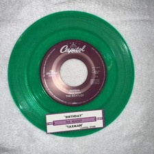 The Beatles Green Promo 45rpm