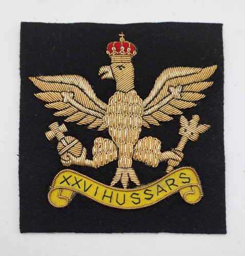 Hussars regiment blazer - hussars, badge