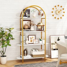 4-Tier Modern Open Bookcase