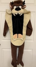 VTG TAZ Tasmanian Devil Warner Bros Halloween costume kids Medium Boys Girls 
