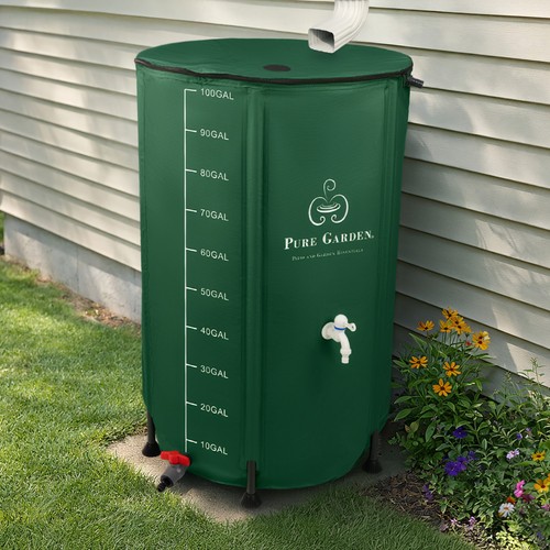 Collapsible rain barrel 100 - rain,