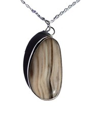 Petrified Wood Fossil Necklace