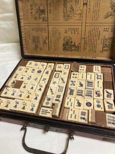 Vintage mahjong rare new - mahjong,