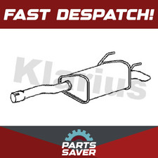 Exhaust Back / Rear Box fits