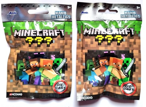 Two minecraft nano metalfigs - minecraft,