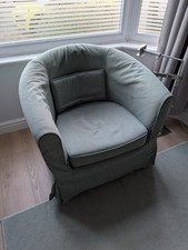 IKEA Tullsta Armchair With Light Green Cover. Used. Good condition.