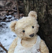 Hand Made Mohair Bear Made In