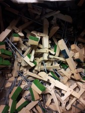 BOX FULL OF SPARE PIANO LEVERS