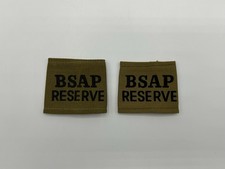 BSAP Reserve Epaulette Slip Ons British South Africa Police Reservist Rhodesia