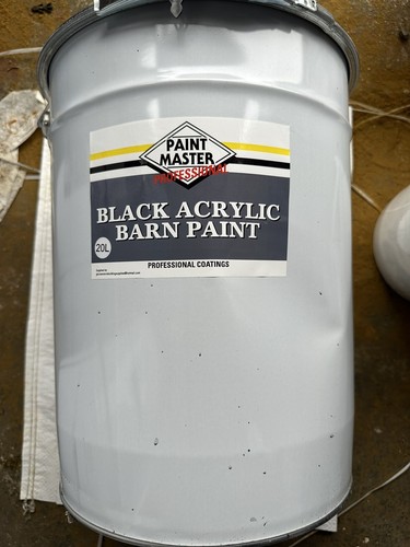 Paintmaster black acrylic barn - black,
