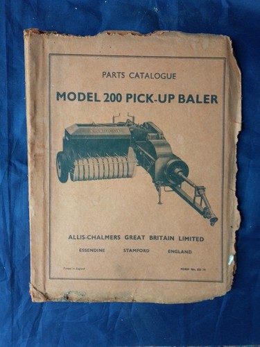 Allis chalmers model 200 pick - 200,