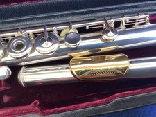 Armstrong 53B Heritage II Stirling Silver open hole flute.