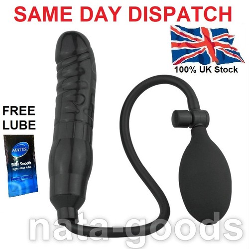 Inflatable anal plug - inflatable, dong