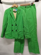 Scotch & Soda Bright Green Trousers and Jacket Size Medium 