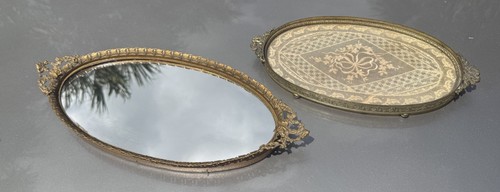 Mirrored dresser trays petit - trays,