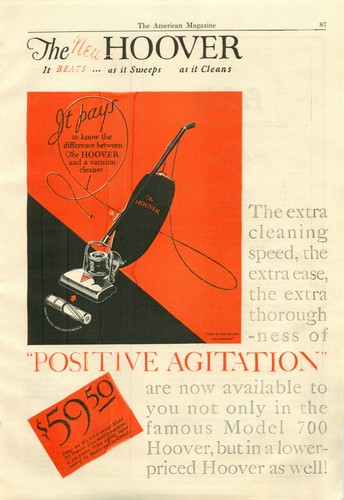 1927 hoover vaccuum - 1927, cleaner