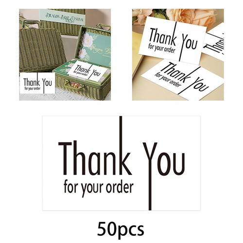 50x thank you for - for, order