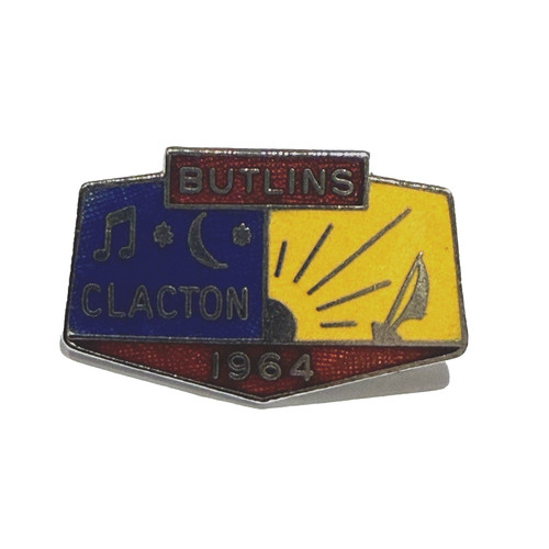 Butlins badge holiday camp - butlins,
