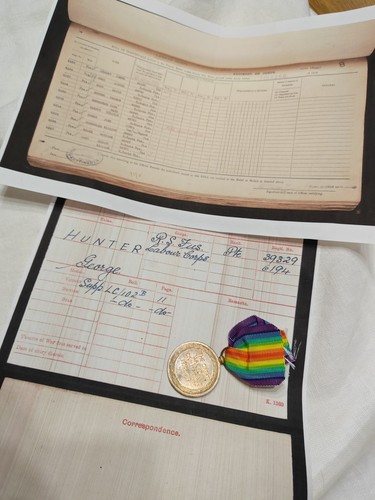 Wwi victory medal pte - -,