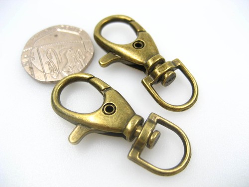 2ps brass bag clasps - brass,