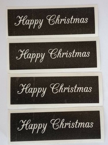 Happy christmas stencils for - happy,