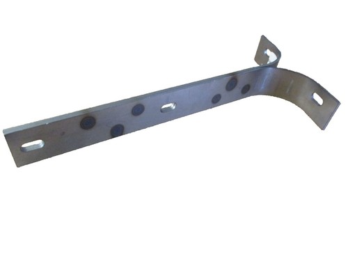 Barn door front bumper - door, bracket