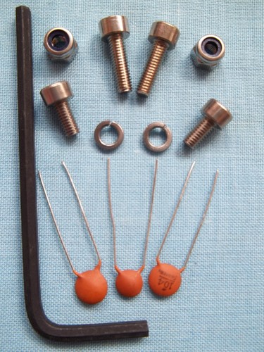 Model boat motor fitting kit - boat,