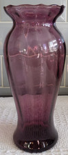 Vintage Cranberry Glass Vase