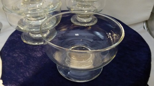 Vintage hand blown glass - hand,
