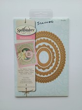 Spellbinders Nestabilities Dies Oval Bliss 4 Dies S4-474 Cardmaking Dies Rare