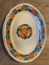 Titian Ware Hand Painted Platter/Serving Dish Very Good Condition ￼