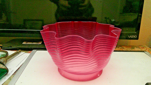 Antique cranberry glass - antique,